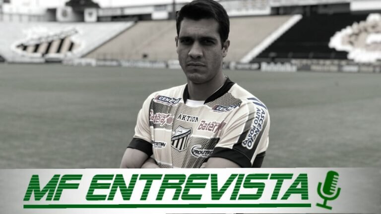 Entrevista com o volante Lucas Siqueira, do Grêmio Novorizontino-SP
