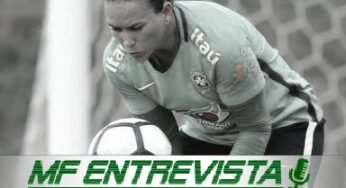 Entrevista com Aline Reis, goleira da Seleção.