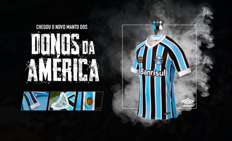 Grêmio apresenta sua nova camisa para 2018 – Veja detalhes