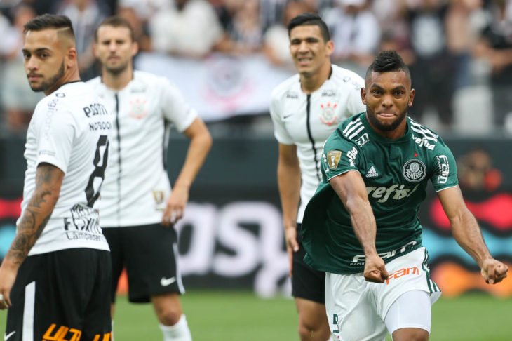 Em Dérbi marcado por confusão, Palmeiras vence com gol de Borja e abre vantagem na decisão