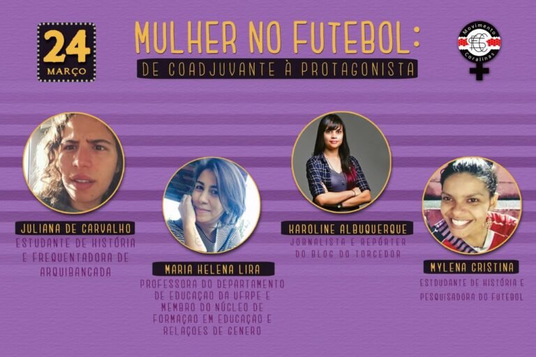 Mulher no futebol: de coadjuvante à protagonista.