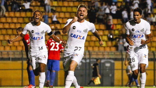 Reação! Santos vence com um a menos na Libertadores.