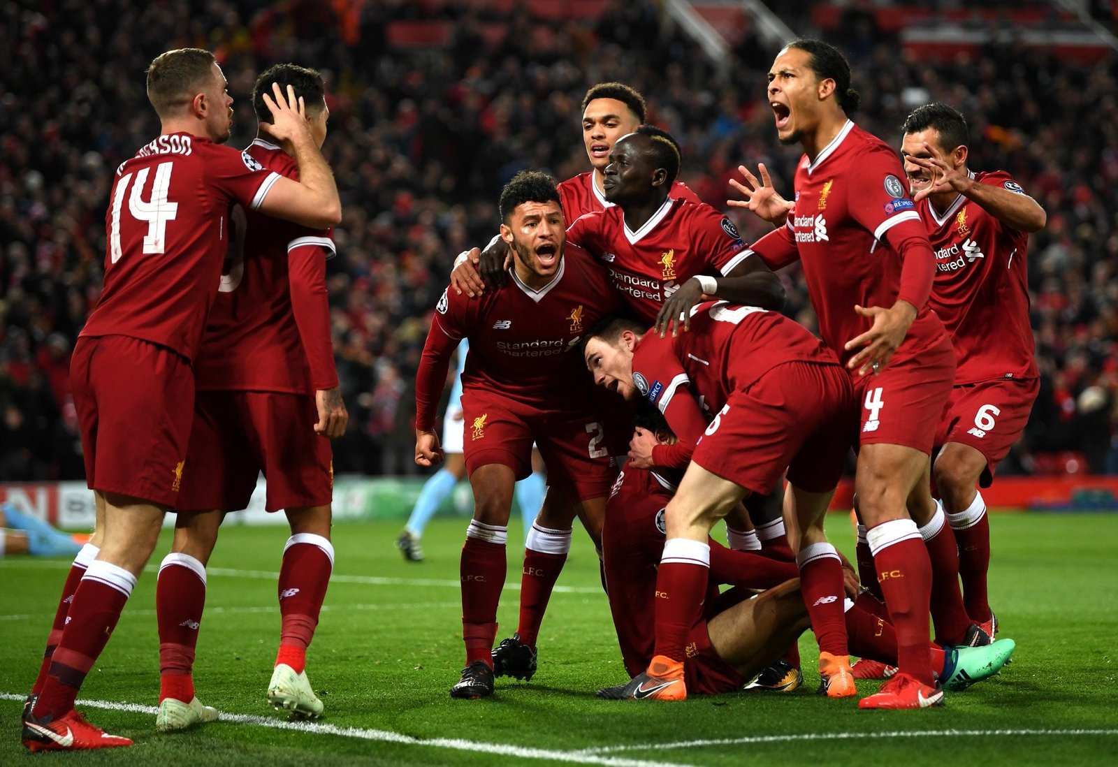 Liverpool atropela City no primeiro tempo e abre boa vantagem nas quartas