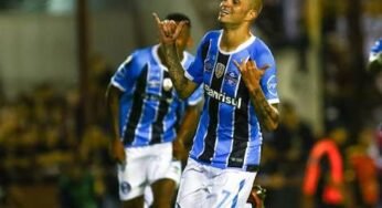 Com dores, Luan é vetado e desfalca o Grêmio diante do Cerro Porteño