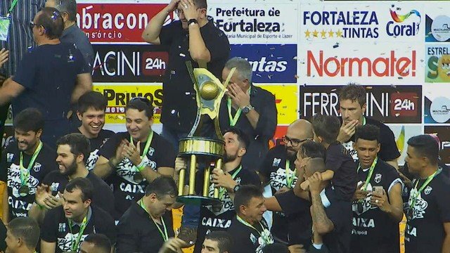 Dois resultados iguais e o campeão foi o Ceará Sporting Club