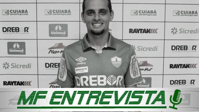 Entrevista com o volante João Ananias, do Cuiabá-MT