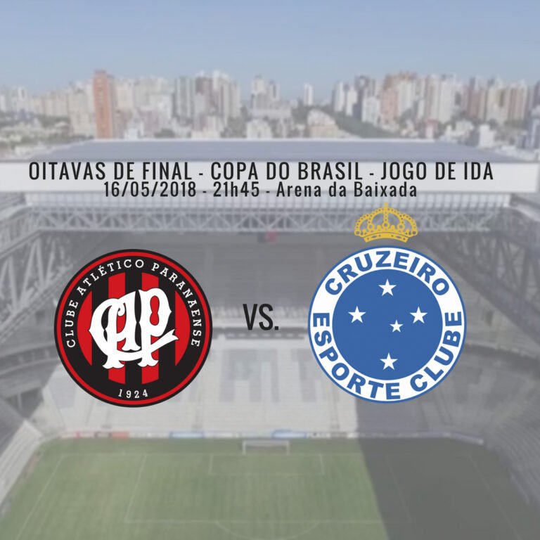 Estreia! No primeiro jogo da Copa do Brasil Cruzeiro enfrenta o Atlético-PR em Coritiba