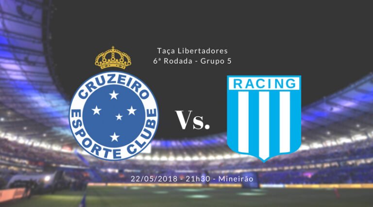 Vale liderança! Cruzeiro enfrenta Racing pela ultima rodada da fase de grupos da Libertadores