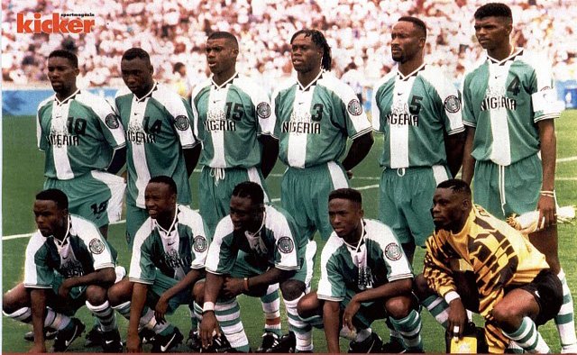 A história da seleção nigeriana em Copas do Mundo