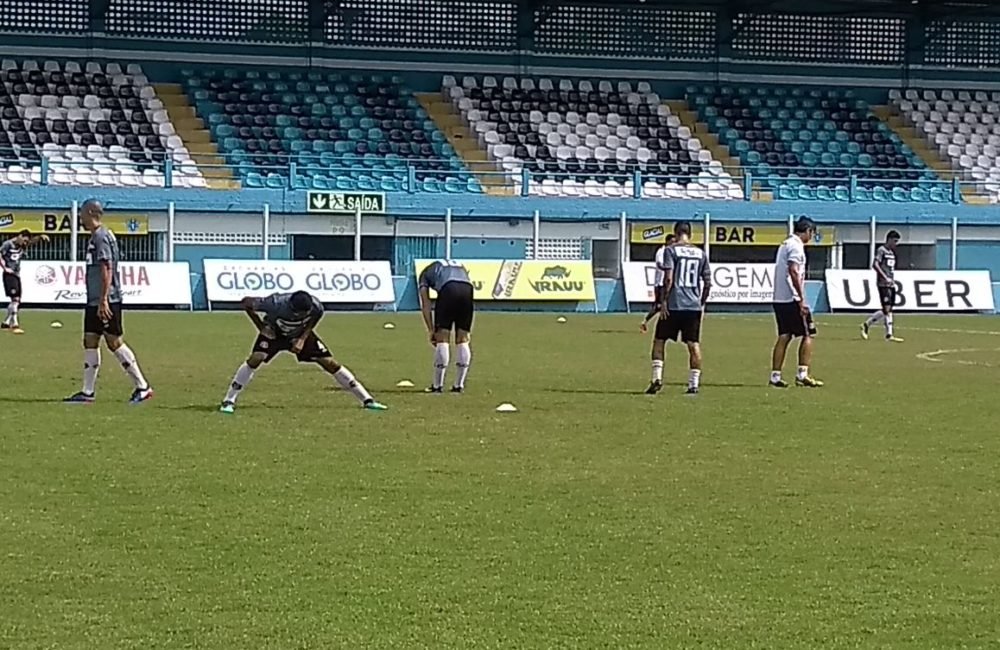 Na Curuzu, estádio do Paysandu, Santa Cruz encerra preparativos para enfrentar o Remo