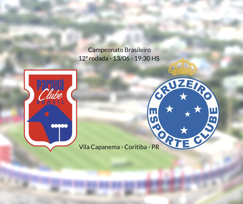 Cruzeiro enfrenta Paraná Clube em seu ultimo jogo antes da parada para a Copa do Mundo