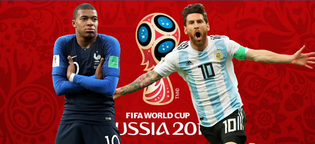 França e Argentina abrem as oitavas de final da Copa do Mundo