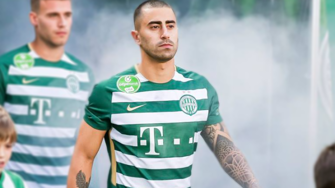 O lateral-esquerdo Marquinhos Pedroso se destaca na Hungria e projeta próxima temporada