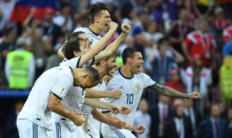 Jogamos por vocês! Rússia supera Espanha e se classifica para a inédita quartas-de-final