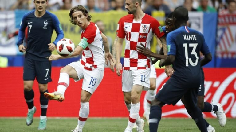 Com a melhor colocação da história, Croácia fica em segundo na Copa do Mundo!