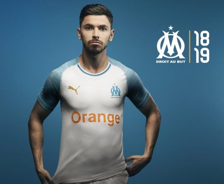 Olympique de Marselha lança as novas camisas para 2018-19