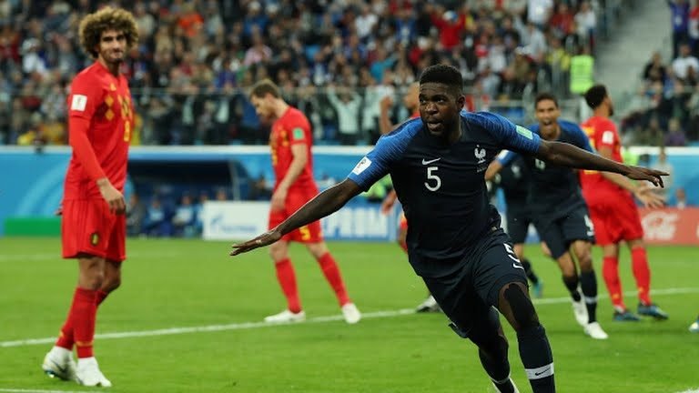 França vence Bélgica, e está na final da Copa do Mundo.