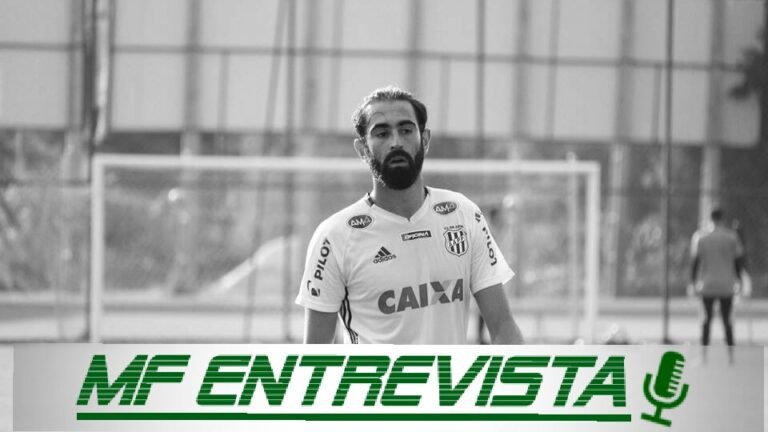 O zagueiro Renan Fonseca, da Ponte Preta concede entrevista ao site MF