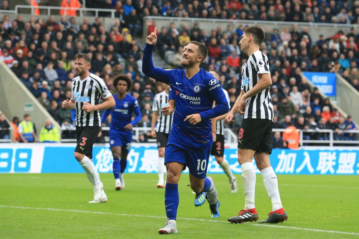 Chelsea vence o Newcastle por 2 a 1 e segue 100% na PL