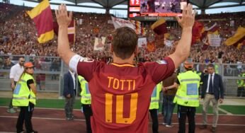Pra sempre Totti! Roma inicia segunda temporada sem seu eterno capitão