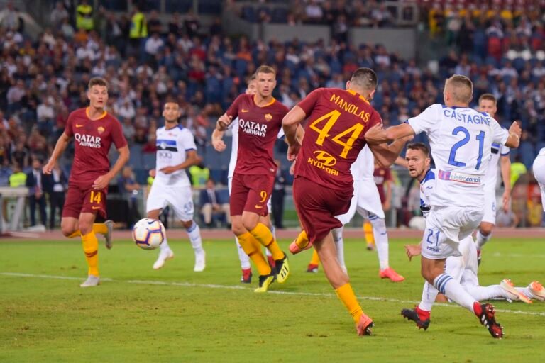 Roma sai na frente, toma virada e busca empate diante da Atalanta