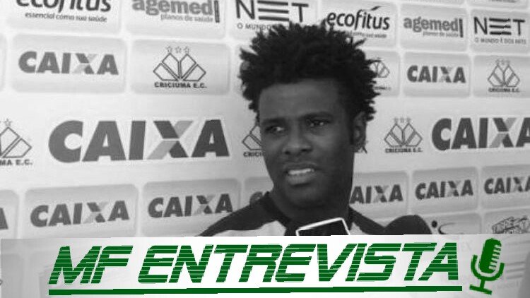 Entrevista com o zagueiro Sandro, do Criciúma