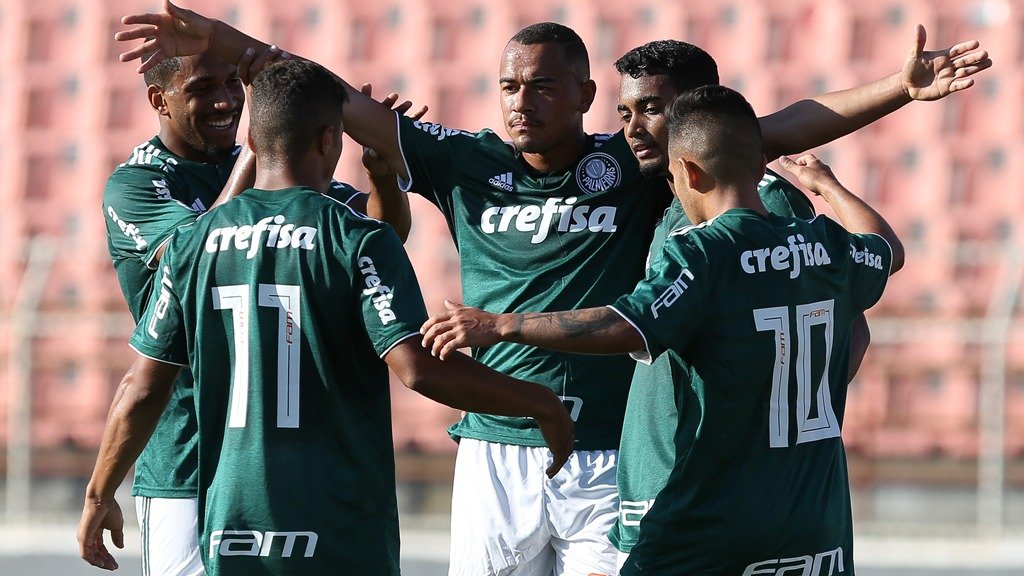 Com 10 gols em 9 partidas, o atacante Papagaio comenta boa fase do Palmeiras no Brasileiro sub-20