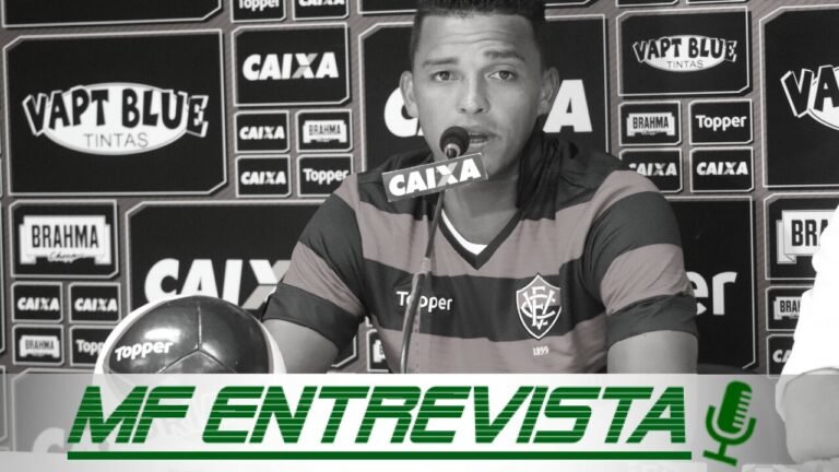 Entrevista com o zagueiro Aderllan, do EC Vitória