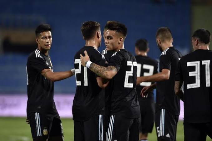 Argentina goleia Iraque por 4 a 0 e ganha moral para amistoso contra o Brasil