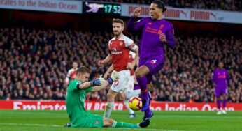 Em jogo movimentado, Liverpool empata com Arsenal
