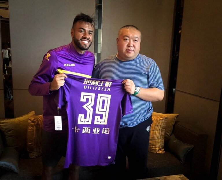 Cassiano comenta sobre primeiros meses no Heilongjiang e não descarta retornar ao futebol brasileiro