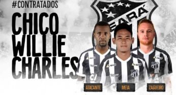 Ceará anuncia quinteto para as disputas de 2019