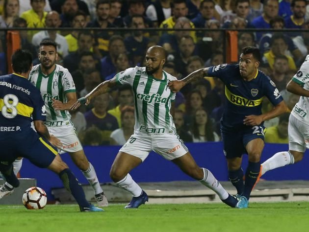 Boca Juniors tem interesse em Felipe Melo do Palmeiras para 2019.