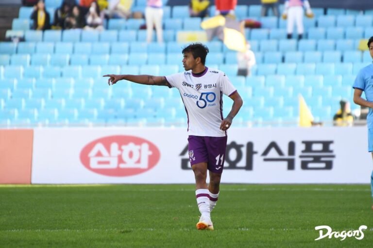 Após bater a marca de 100 partidas na Coreia do Sul, Wanderson destaca temporada no país asiático