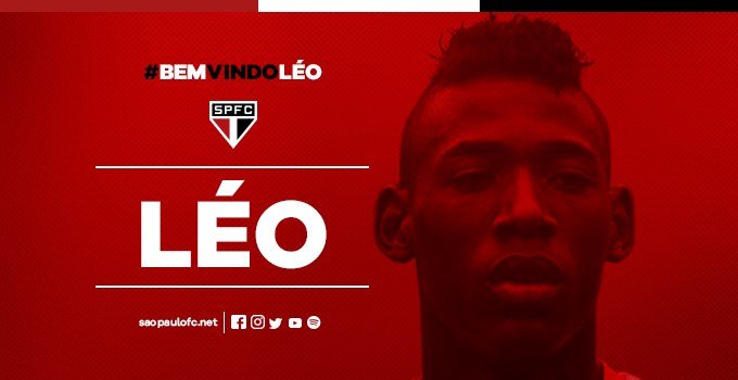 São Paulo apresenta seu segundo reforço, o lateral esquerdo Léo!