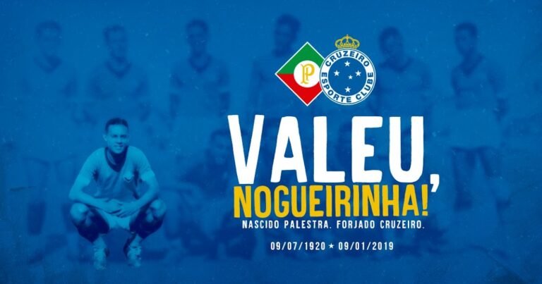 Valeu, Nogueirinha! O último jogador do Palestra Itália