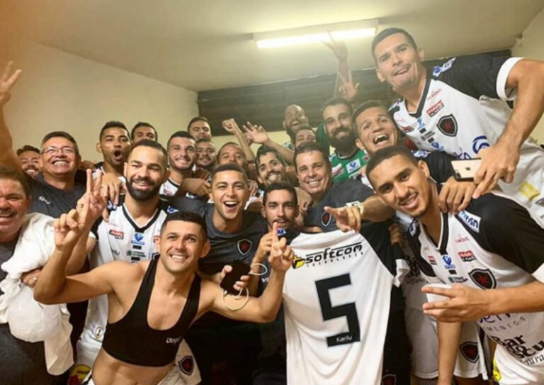 Botafogo/PB goleia o Operário-MS e se classifica para a segunda fase da Copa do Brasil.