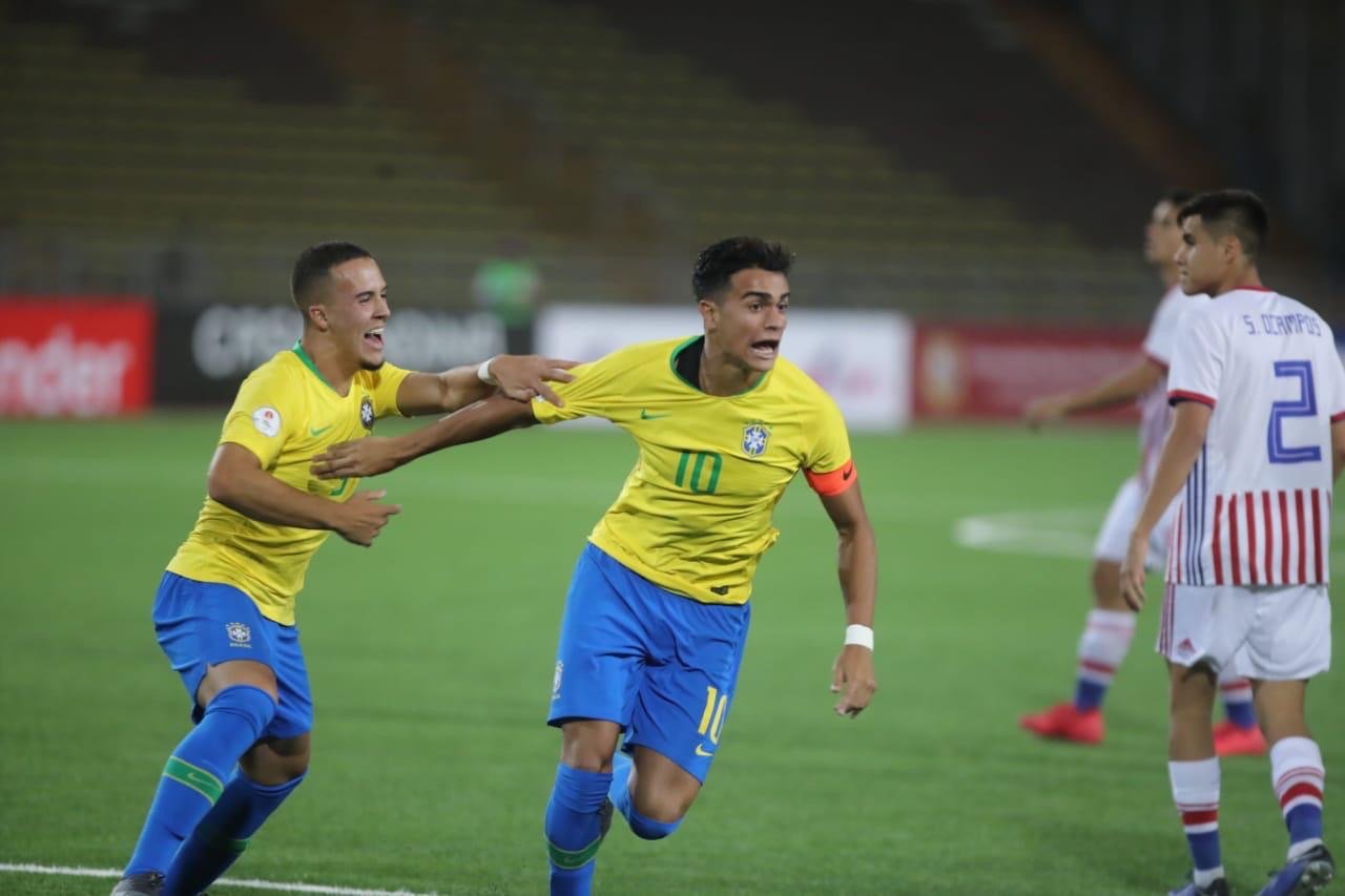 Pretendido por Real Madrid e Milan, Reinier promessa do Flamengo brilha e garante vitória do Brasil.