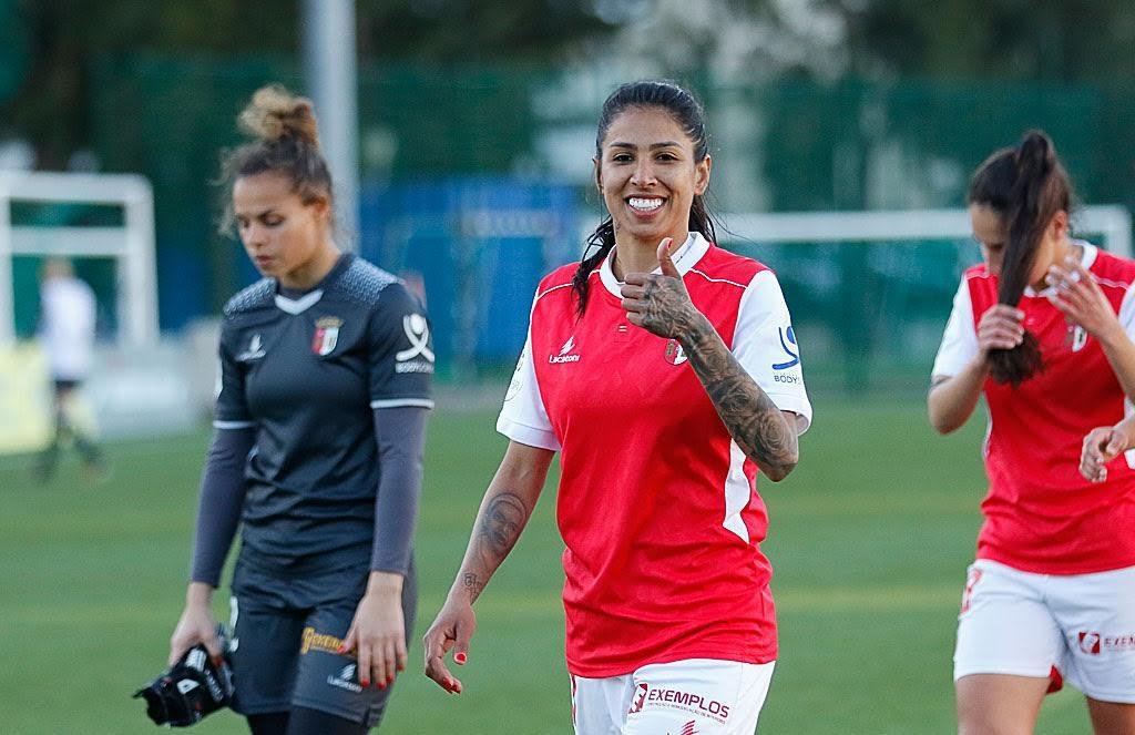 Heroína da classificação do Braga, Jana diz que gol ‘ficou na cabeça’