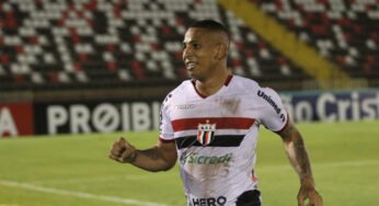 Com gol, assistência e vitória, Rafael Costa vibra com momento e planeja ‘final’ do Botafogo-SP