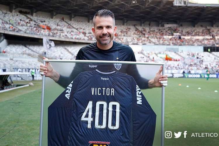 São Victor: 400 jogos pelo Clube Atlético Mineiro
