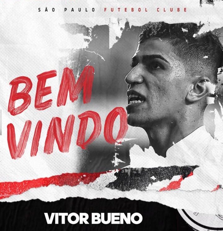 Vitor Bueno é do São Paulo!