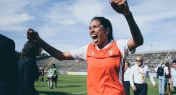 Após excelente temporada, Jana Queiroz comemora título da Liga Portuguesa: ‘Momento muito especial’