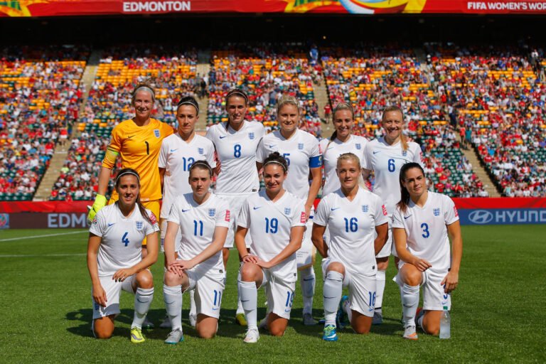 As participações inglesas na Copa do Mundo feminina