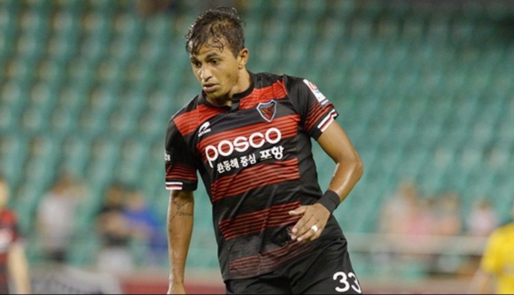 Wanderson passa dos cem jogos no futebol coreano e comemora marca no país