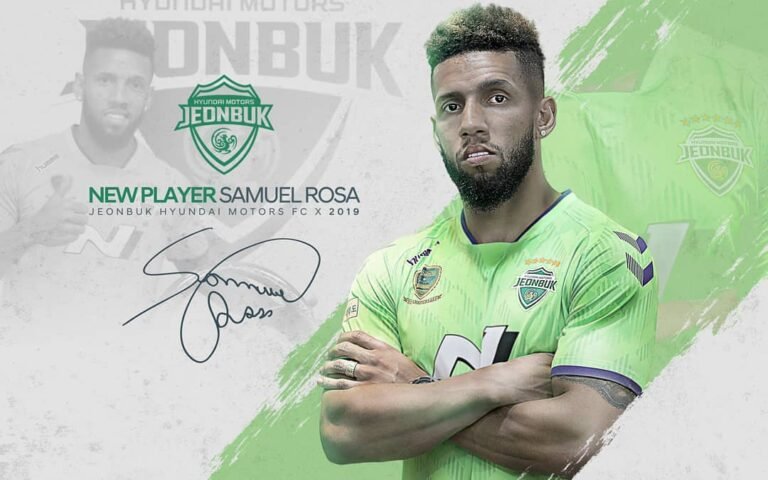 Ex-Flu, o atacante Samuel acerta com o Jeonbuk Motors
