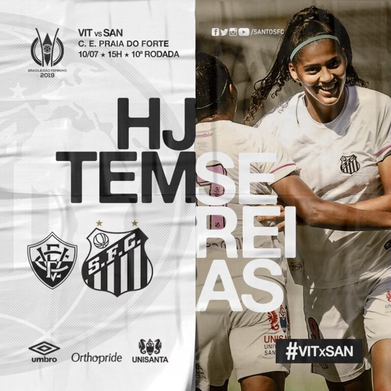 Brasileirão Feminino voltou! As Sereias da Vila enfrentam o Vitória