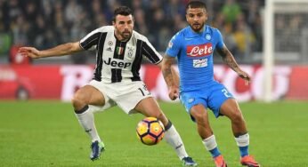 Sem Chiellini, Juventus recebe Napoli pela segunda rodada do italiano