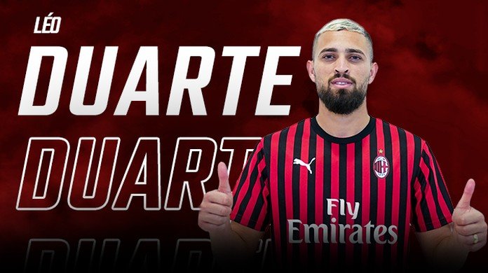 Léo Duarte é anunciado oficialmente pelo Milan