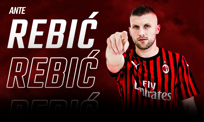 Aos 45 do segundo tempo: Ante Rebić é Rossonero